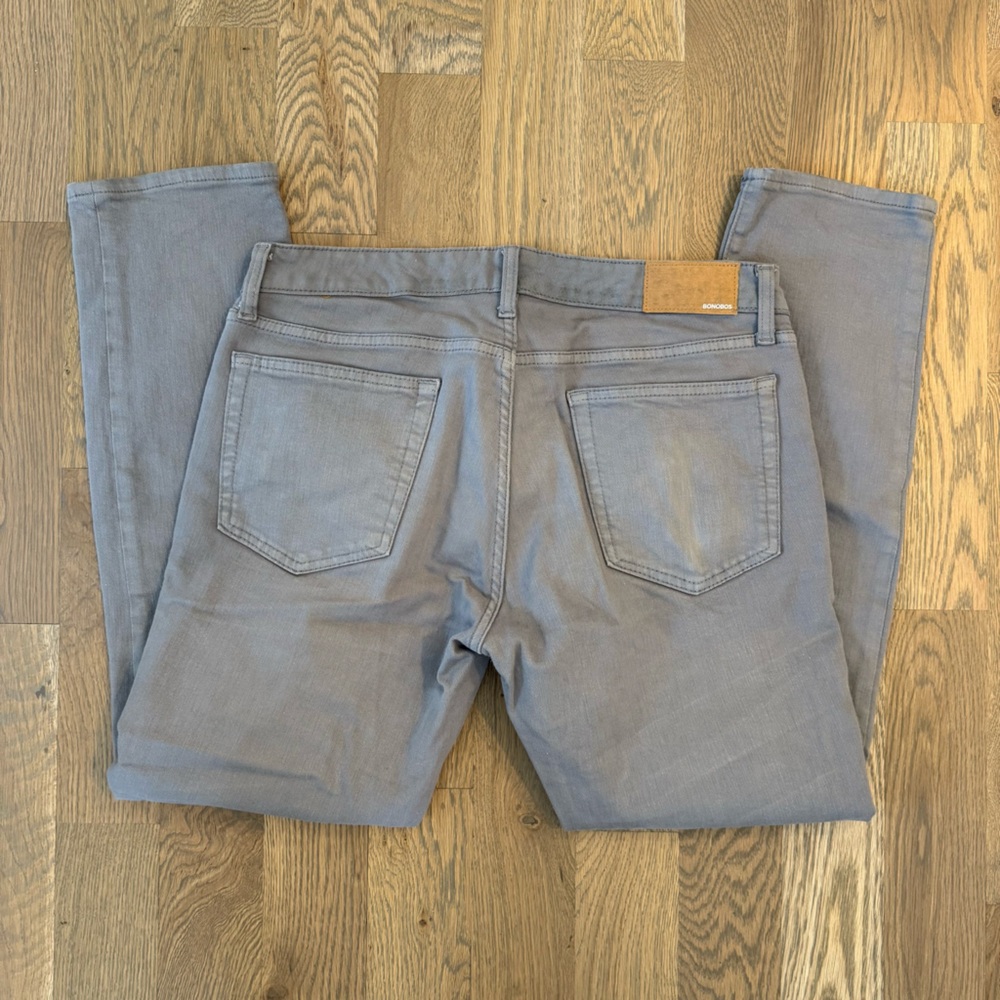 Bonobos Men’s Jeans in Light Gray - Picture 5 of 7